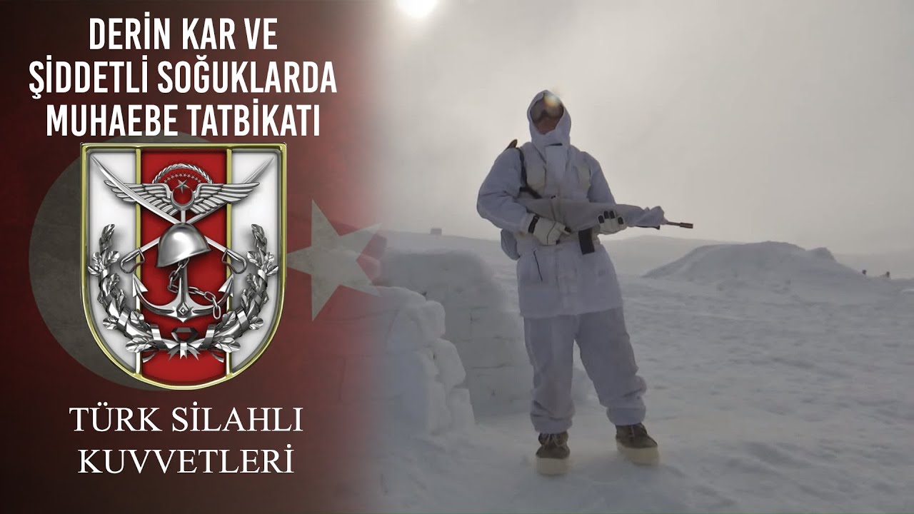 Derin Kar ve Şiddetli Soğuklarda Muharebe Tatbikatı