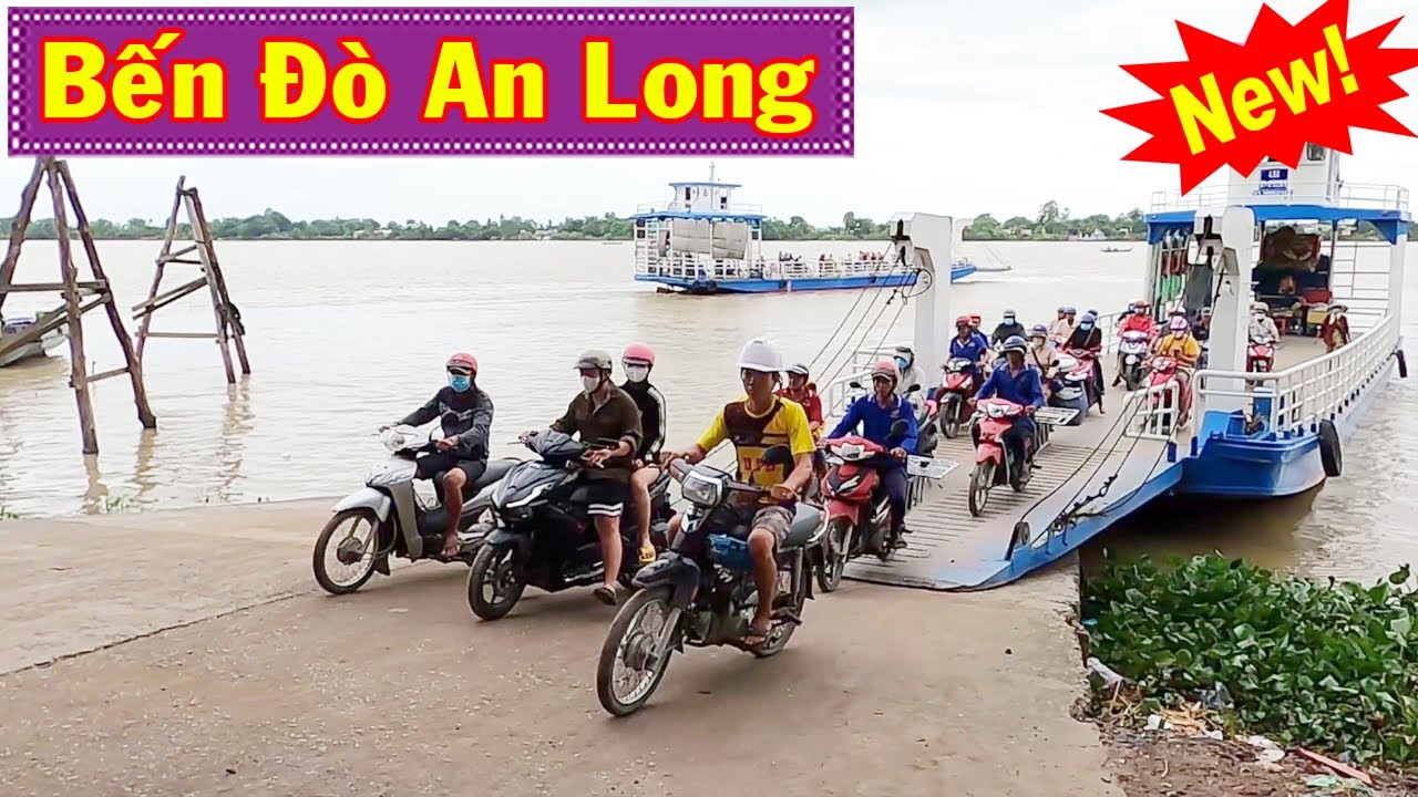 Bến Đò An Long - An Long Sang Cù Lao Tây, Tân Quới, Đồng Tháp