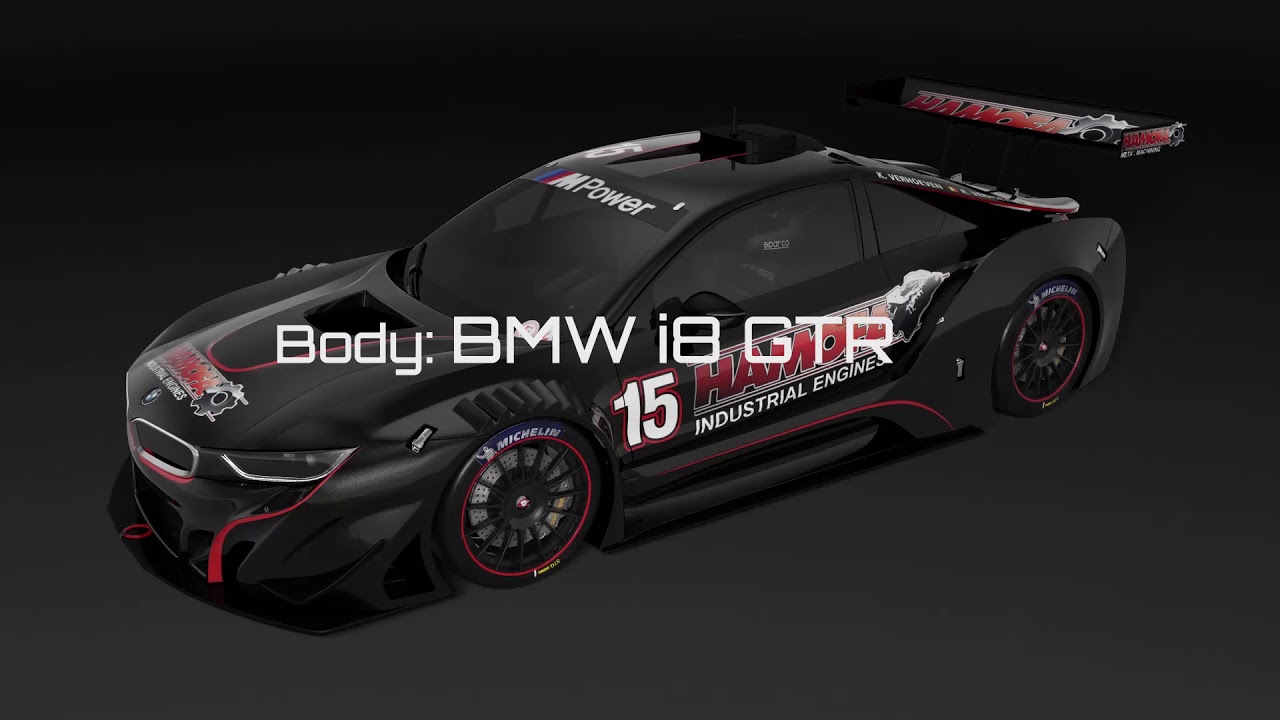 I8 GTR race car Revealed