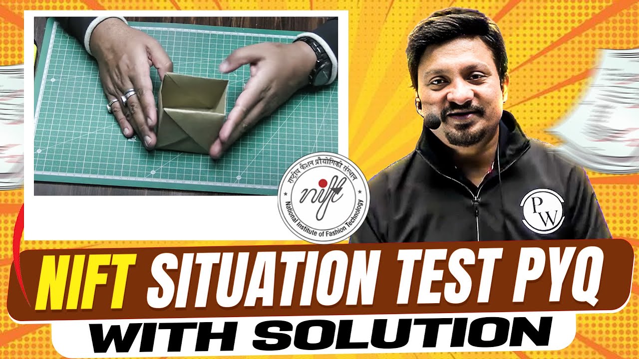 NIFT Situation Test Previous Year Question paper - Episode 1