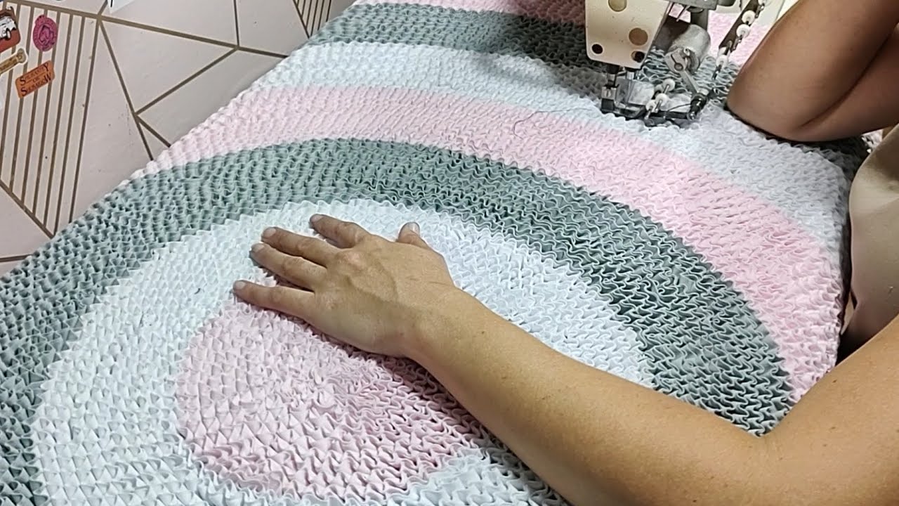 Tapete de fru fru para quarto de bebê 🍼🍼