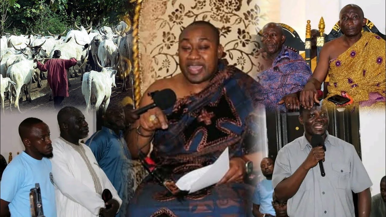 Atebubu Manhene Issues Stern Warning to Fulani Herdsmen Over Attacks on Farmers
