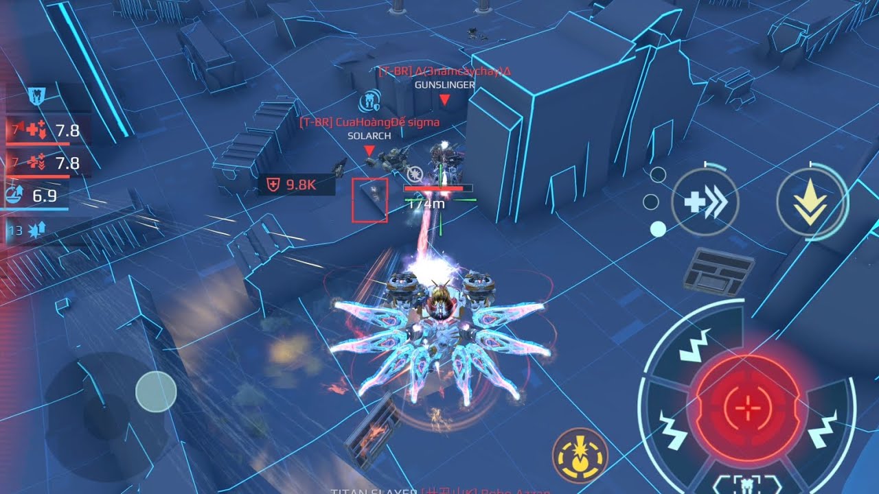 War Robots Team Deathmatch New Map Virtual City Gameplay 