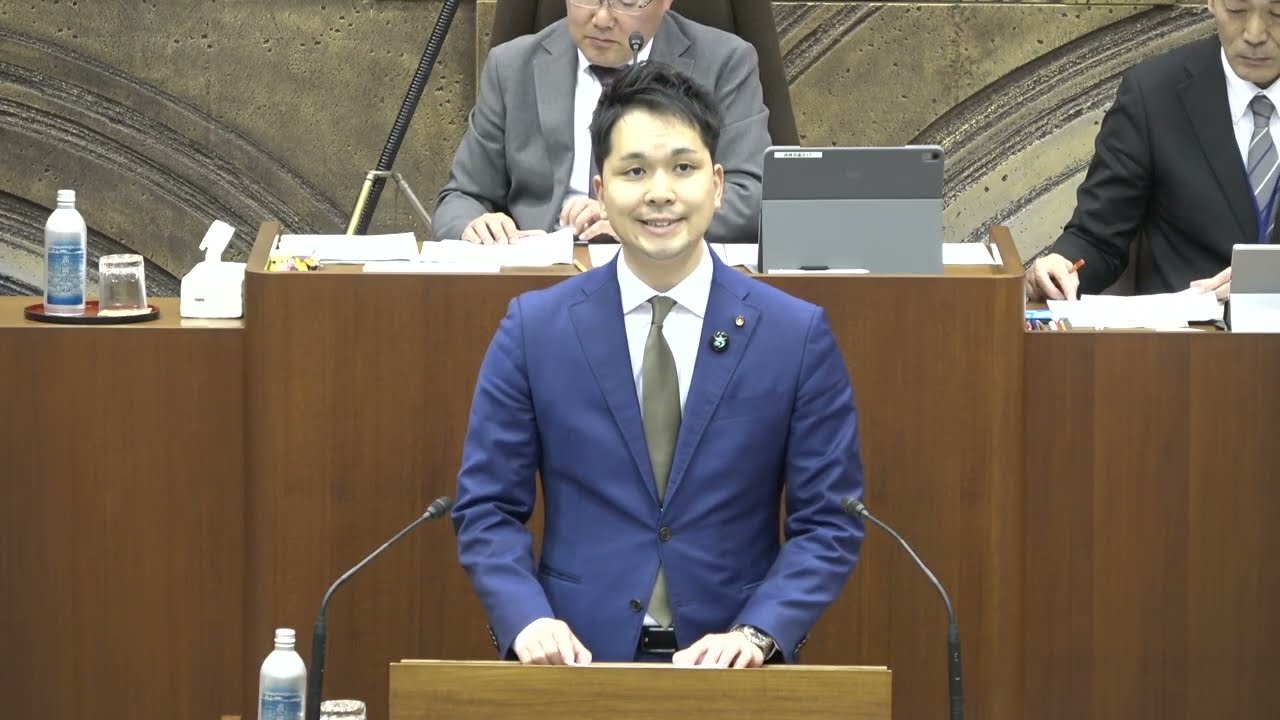 令和8年3月5日 3月定例会 代表質問（熊木 義城 議員）