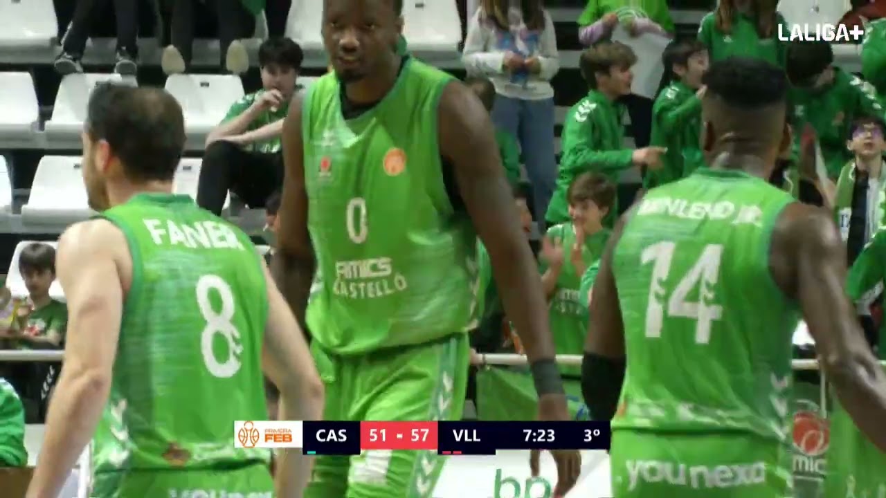 RESUMEN DEL PARTIDO | AMICS CASTELLÓ - UEMC REAL VALLADOLID BALONCESTO | J28 PRIMERA FEB