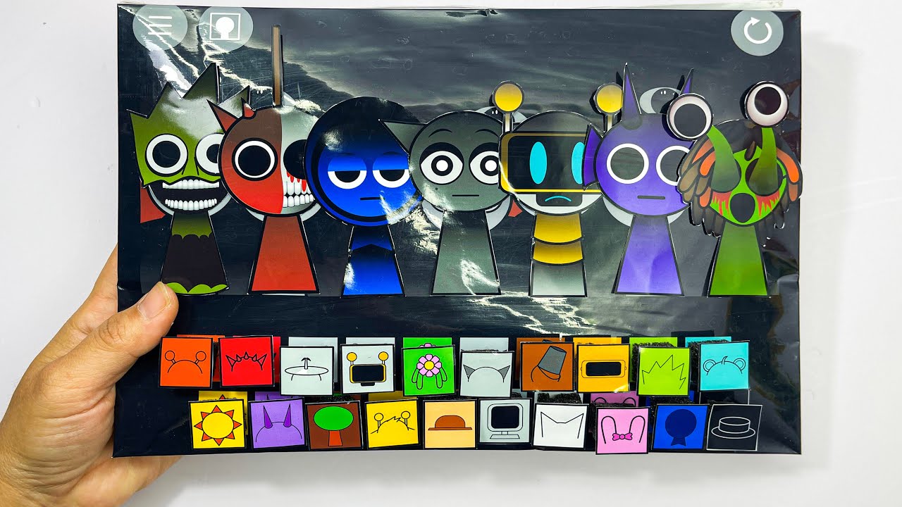 🌈Incredibox Sprunki Phase 2 OWAKCX Raddy Vineira Grey Fun bot Durple Sprunki Phase 1vs2vs3vs4 ASMR