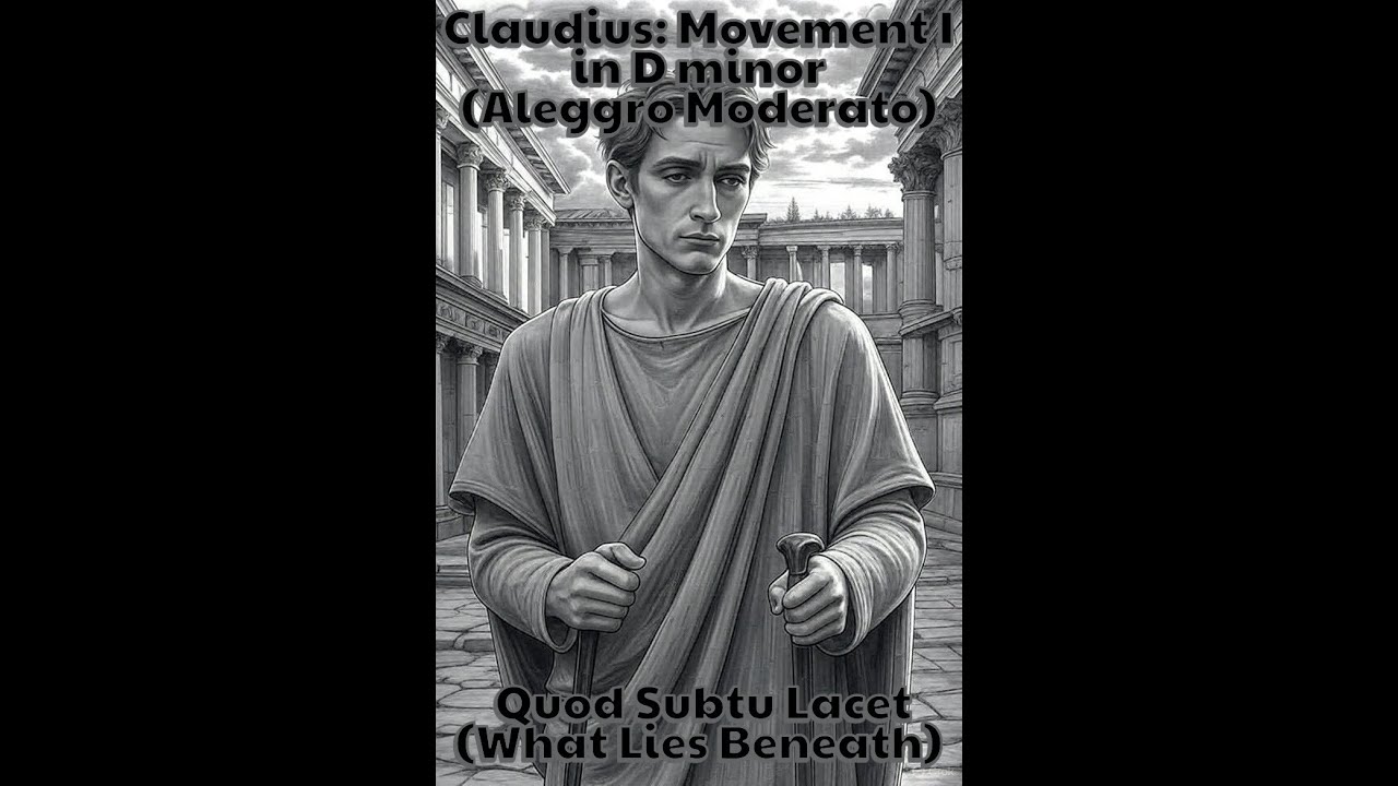 Claudius: Movement I in D Minor (Aleggro Moderato): Quod Subtu Lacet (What Lies Beneath)