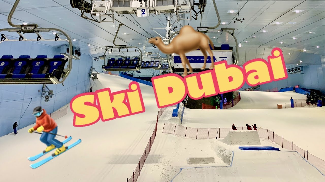 Ski Dubai - Skihalle in der Mall of the Emirates - skidxb  indoor ski area Skihal