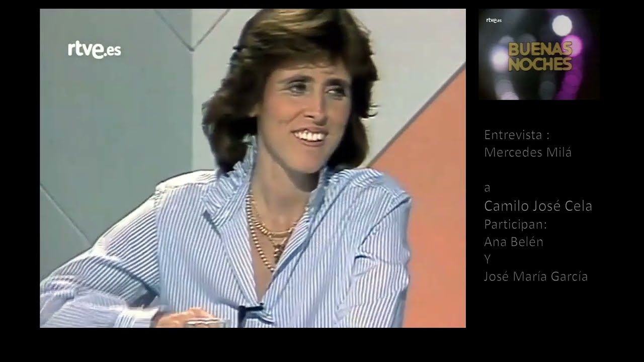 Mercedes Milá entrevista a Camilo José Cela