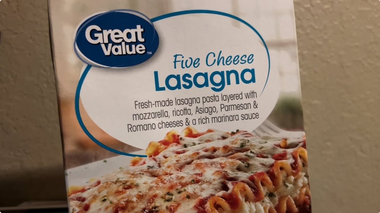 Great Value Five Cheese Lasagna Review