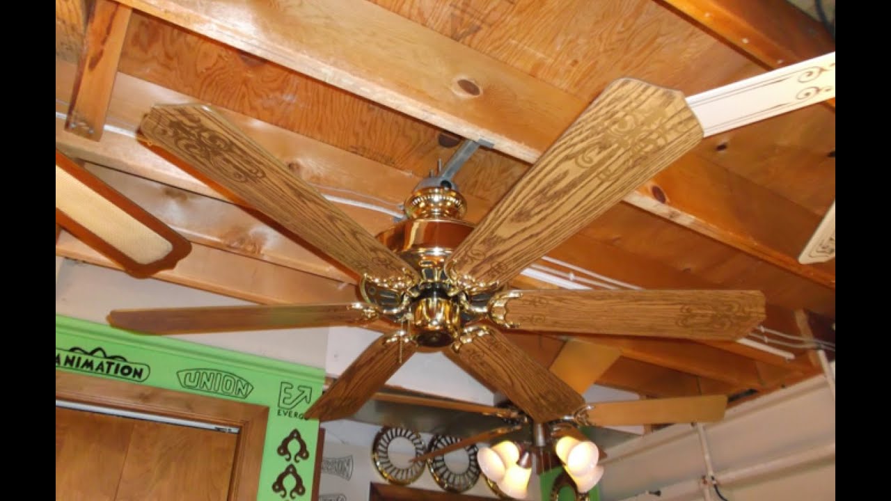 CEC? Six Blade GE Vent Ceiling Fan (HD Remake)