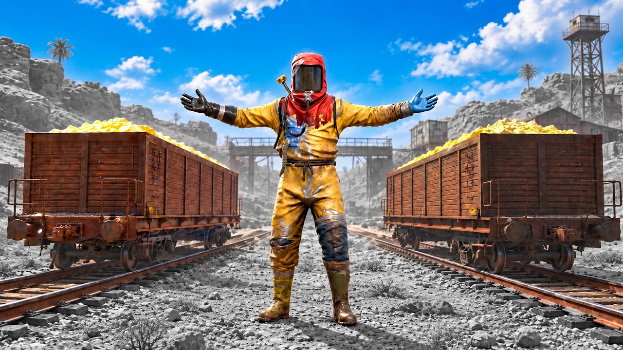 Миллионер с ЖД путей &mdash; Rust в соло