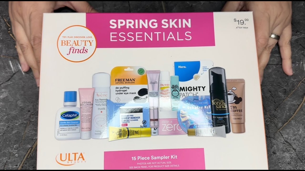 Are you worth it? Ulta beauty finds- spring skin essentials kit