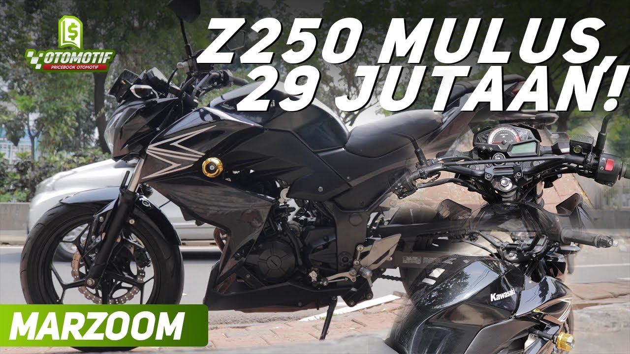 Marzoom 52: Cek Harga Motor Sport 250cc Bekas! Kawasaki Z 250 cuma 29 Juta! #Marzoom