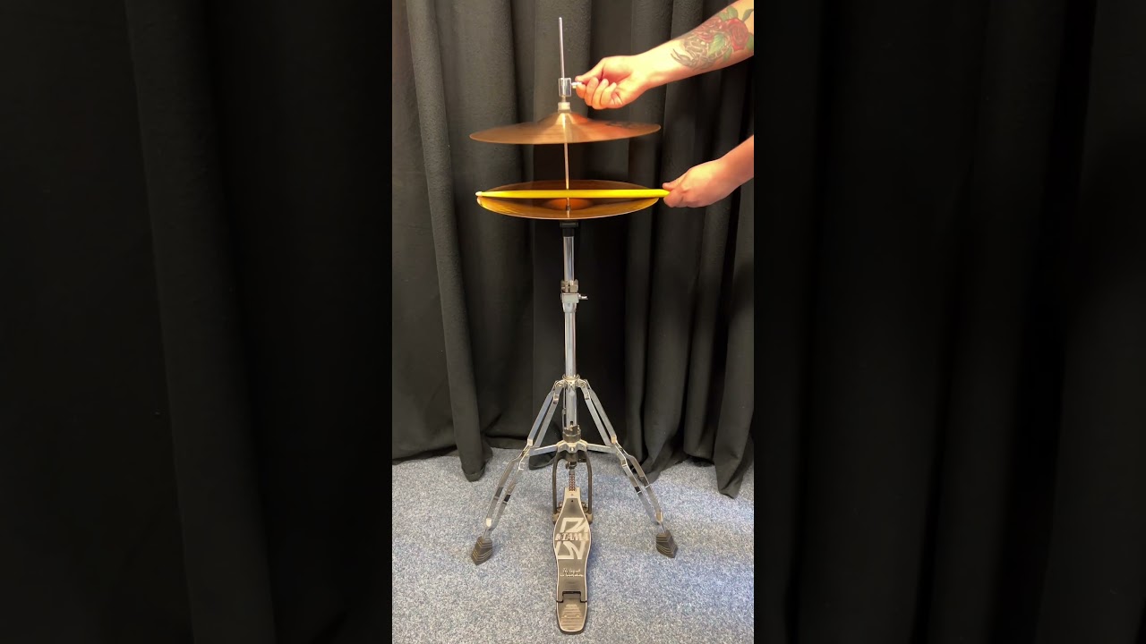 How to get a perfect hi-hat sound? #drums #drumset #schlagzeug