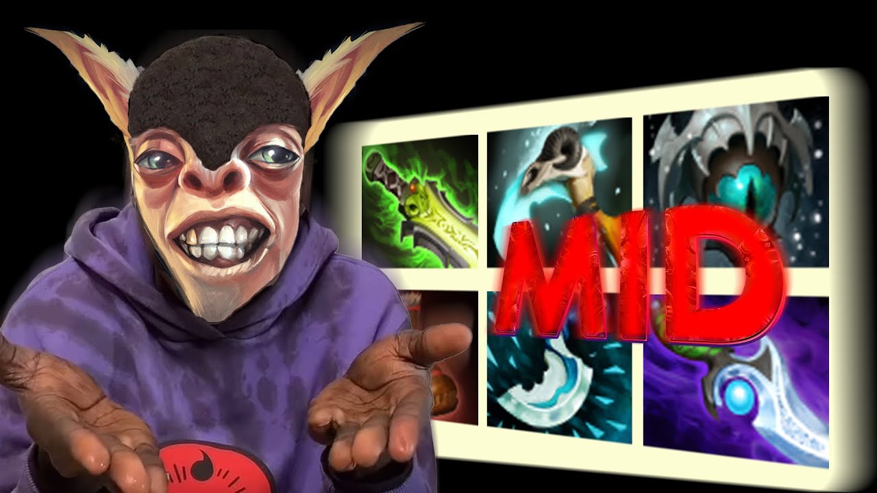 Meepo Mid , Watch and learn hero Meepo game in mid lane