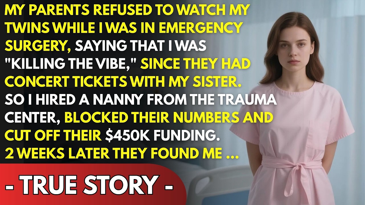 MY PARENTS REFUSED TO CARE FOR MY TWINS DURING SURGERY—THEIR FACES WHEN MY UNCLE SPOKE PRICELESS