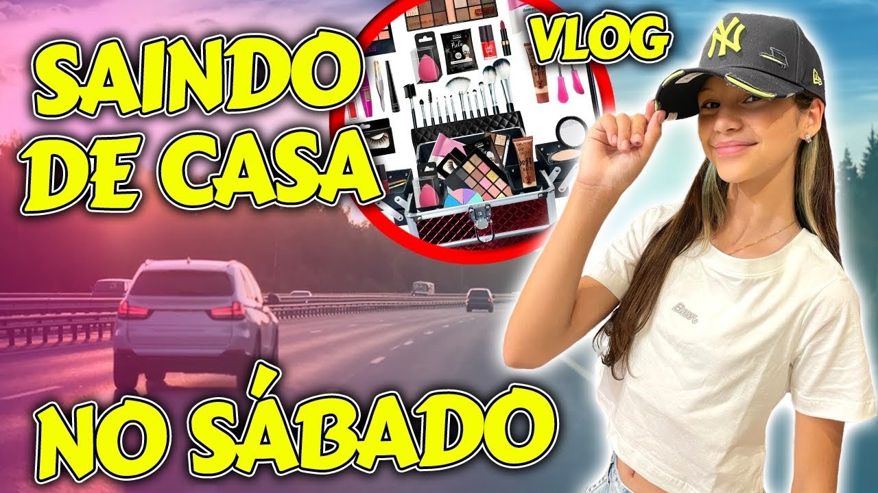 ROTINA DE SÁBADO SAINDO DE CASA. VLOG DE FINAL DE SEMANA | Dudinha Show