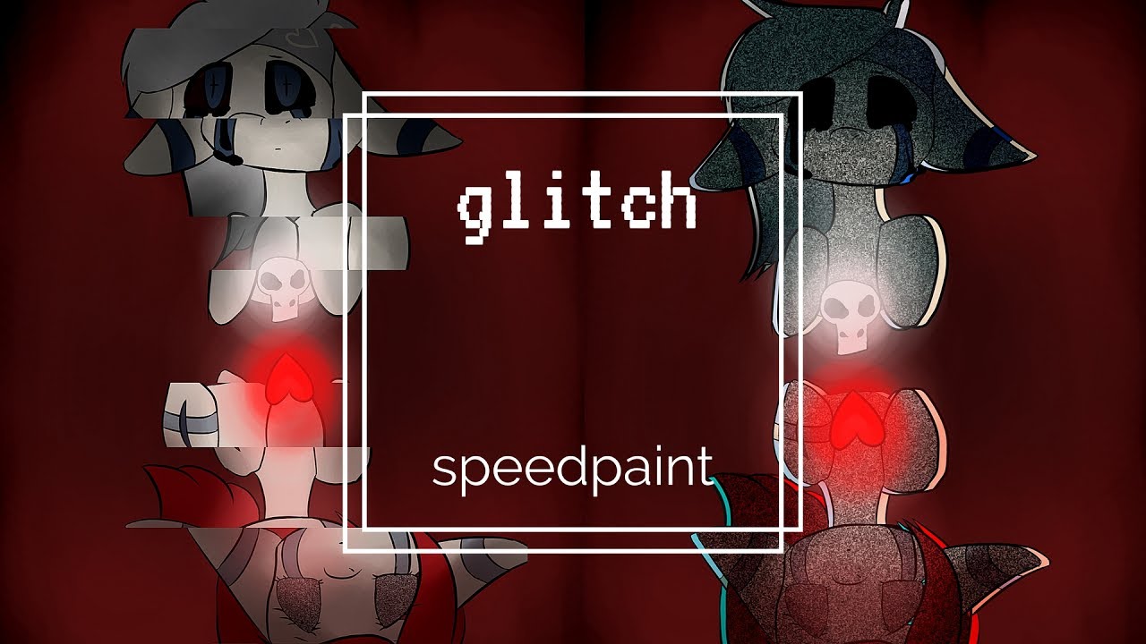 glitch speedpaint