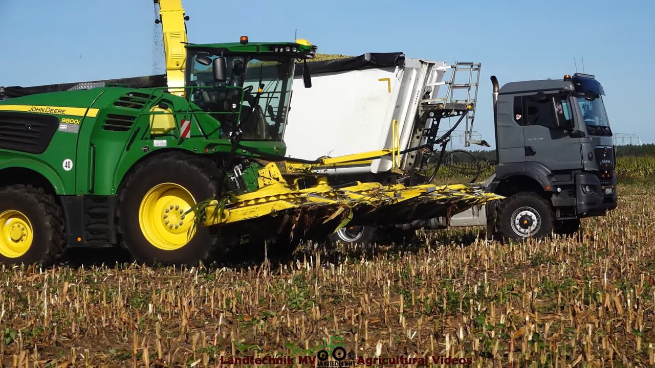 John Deere - MAN - Fendt / Maissilage - Silaging Maize