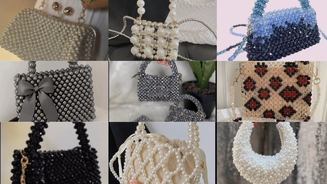Elegant Handmade Beaded Bag Designs | Latest & Trendy beaded bag for girls | Stylish bags