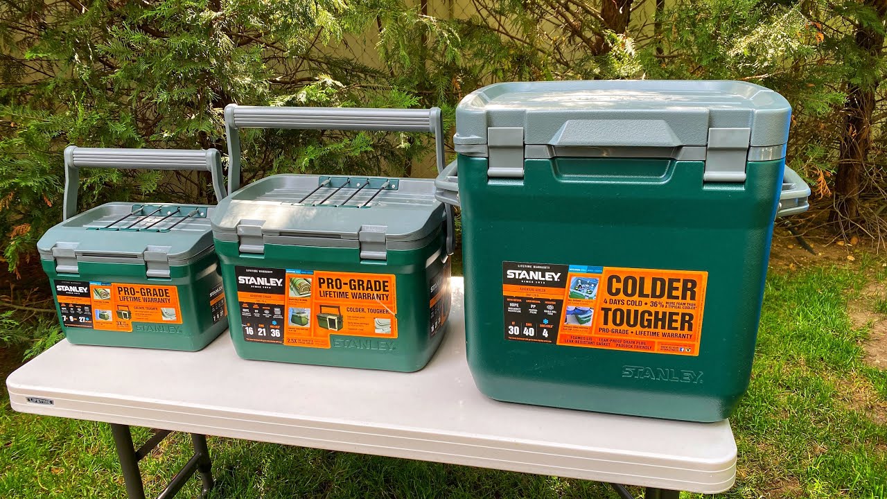Stanley Adventure Cooler - Quick Overview - All Three Sizes!