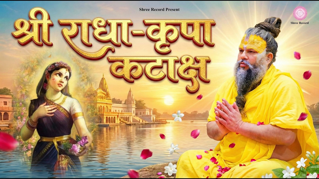 राधा कृपा कटाक्ष with Lyrics | Full Version | Shri Radha Kripa Kataksh | Shree Record
