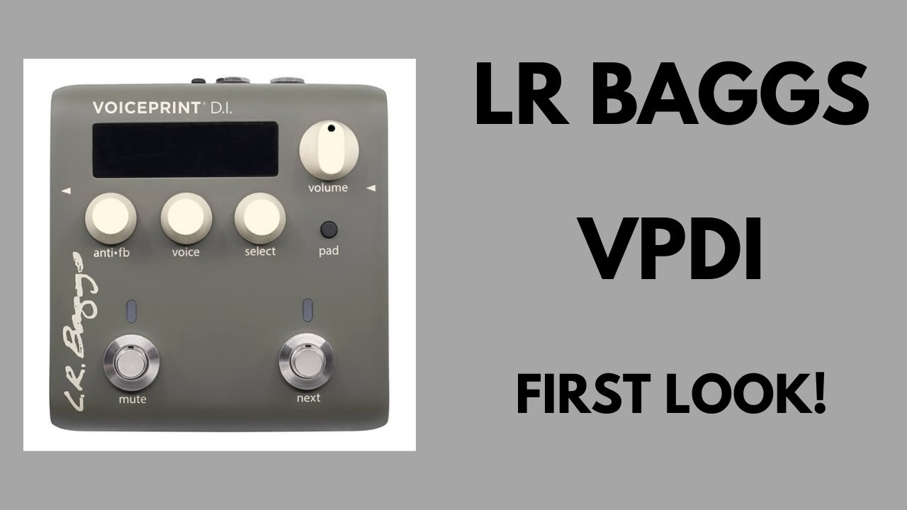 LR Baggs Voiceprint DI First Look