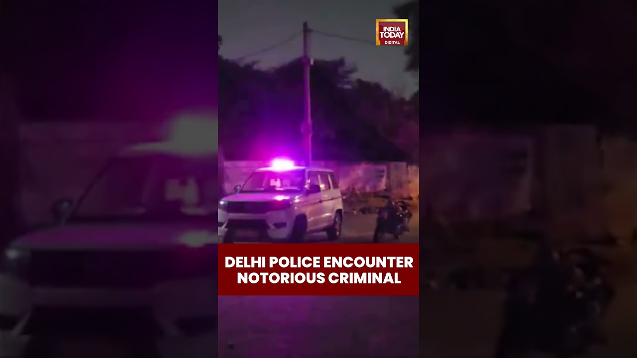 Delhi Police Encounter Notorious Criminal | 