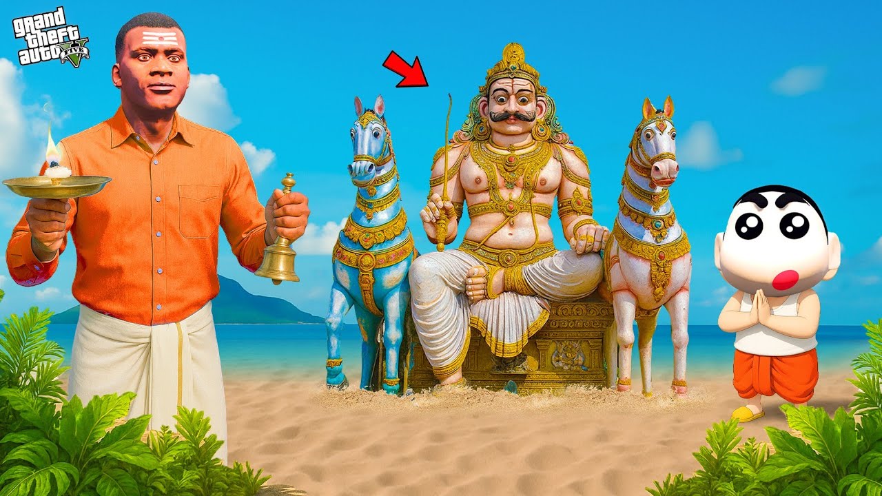 Franklin Build New Ayyanar Temple in GTA 5