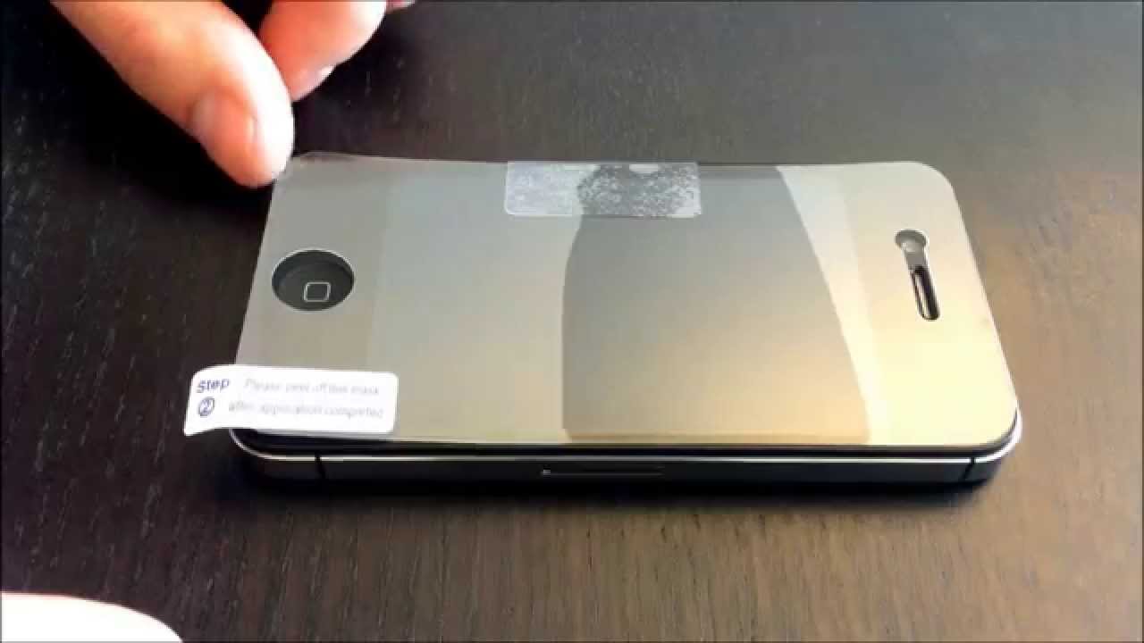 Install screen protector without bubbles