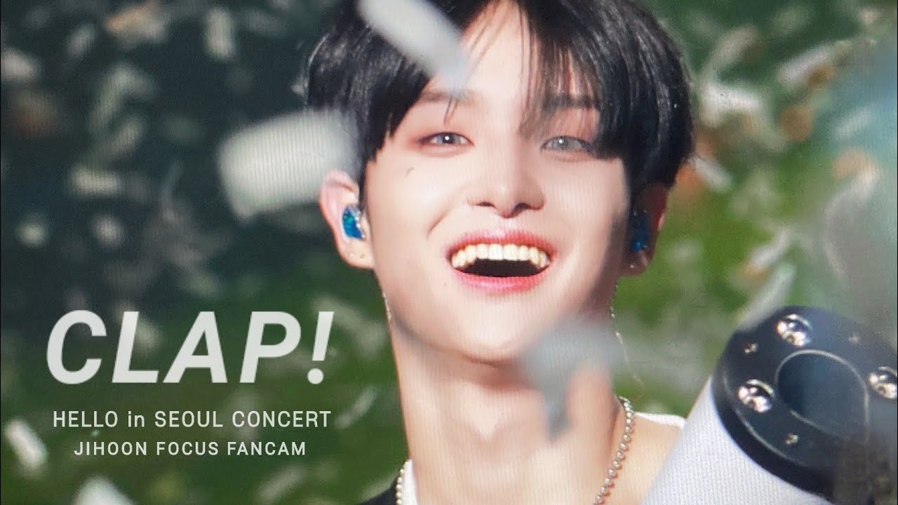[4k] 221112 HELLO in SEOUL - CLAP! | 트레저 지훈 JIHOON | TREASURE Concert Fancam