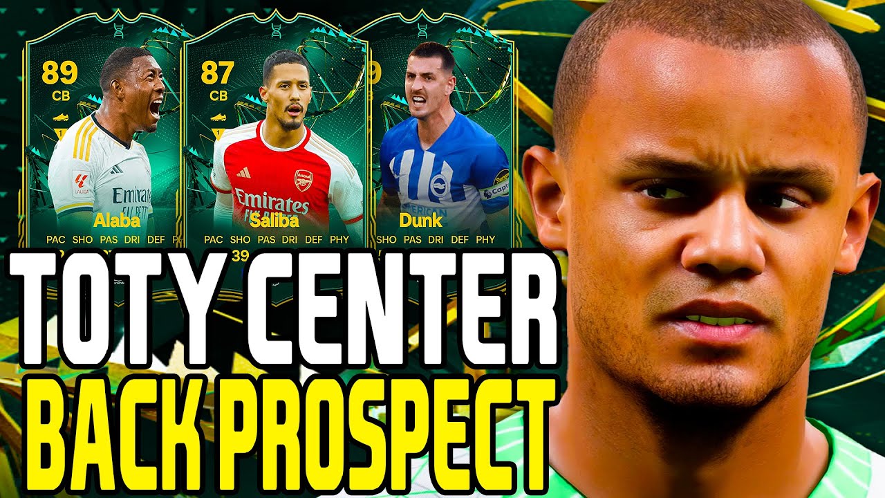Best TOTY Centre Back Prospect Evolution Players to USE in FC 24
