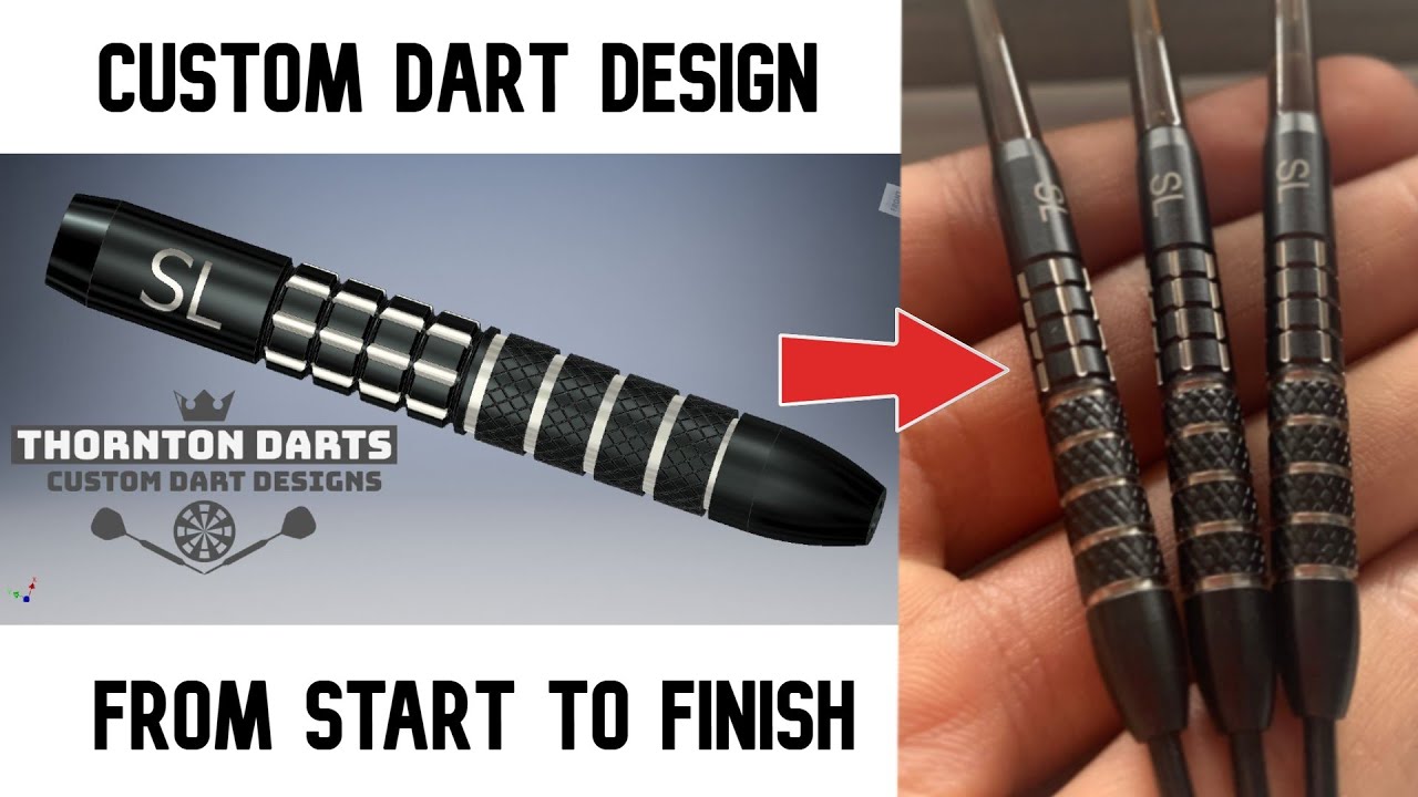 Custom Dart Design - From Start to Finish!