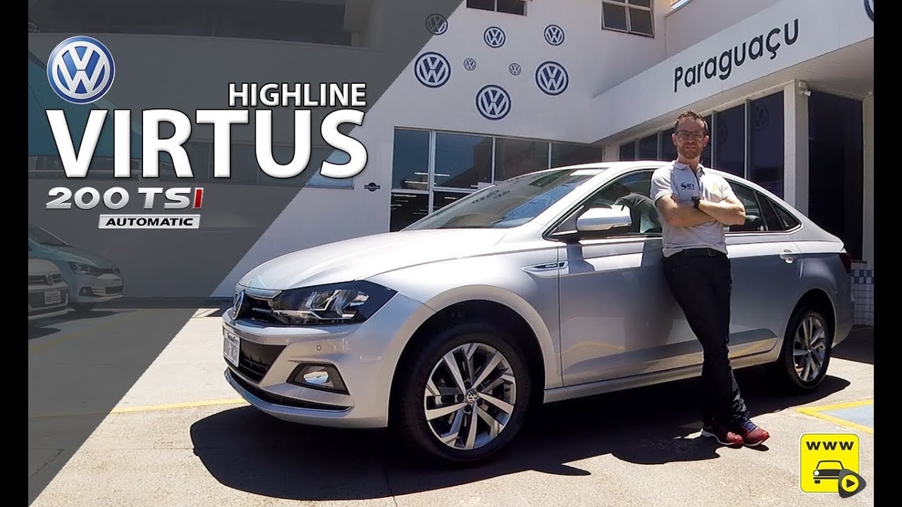 Volkswagen Virtus Highline 1.0 Turbo 200TSI em detalhes