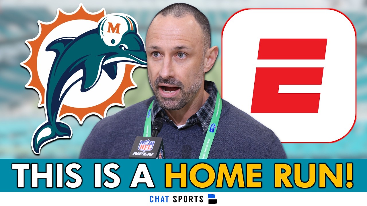 ESPN&rsquo;s 2-Round NFL Mock Draft Would Be A HOME RUN For The Miami Dolphins!