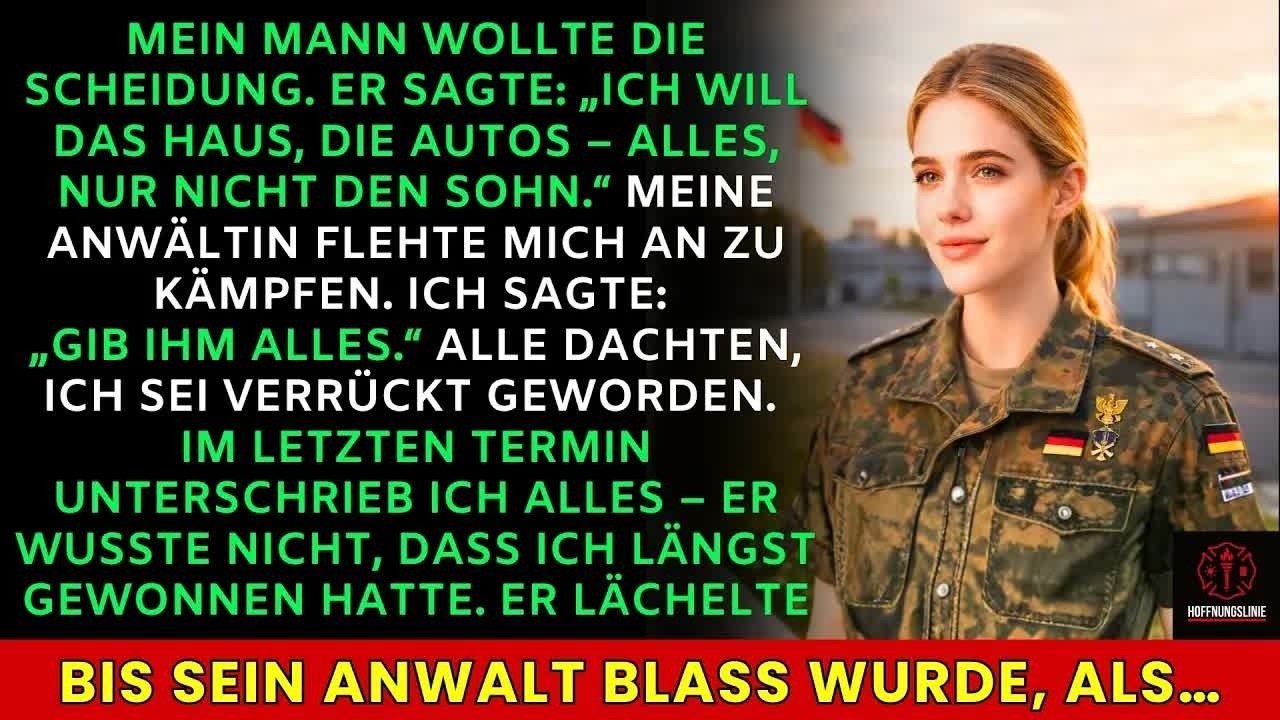 Scheidung  Er nahm alles – bis sein Anwalt blass wurde, was er wirklich übernommen hatte…