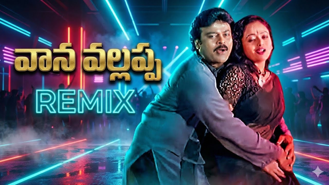 Vana Vallappa Song Remix | Annayya (2000) | Chiranjeevi, Soundarya | Mani Sharma Hits | Rain Songs