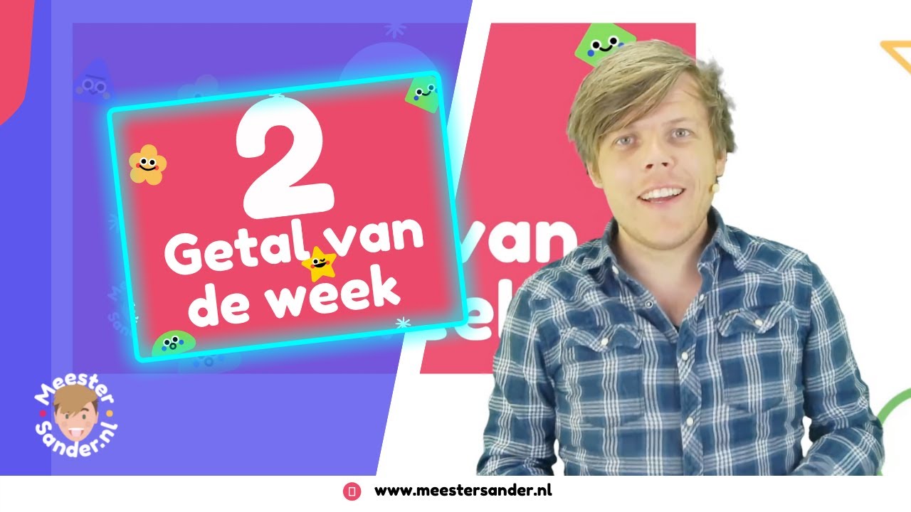 Bewegend leren - Getal van de week - 2 - Maandag