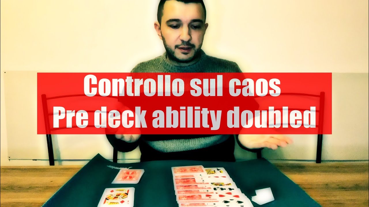 Pre deck ability doubled - Aldo Colombini