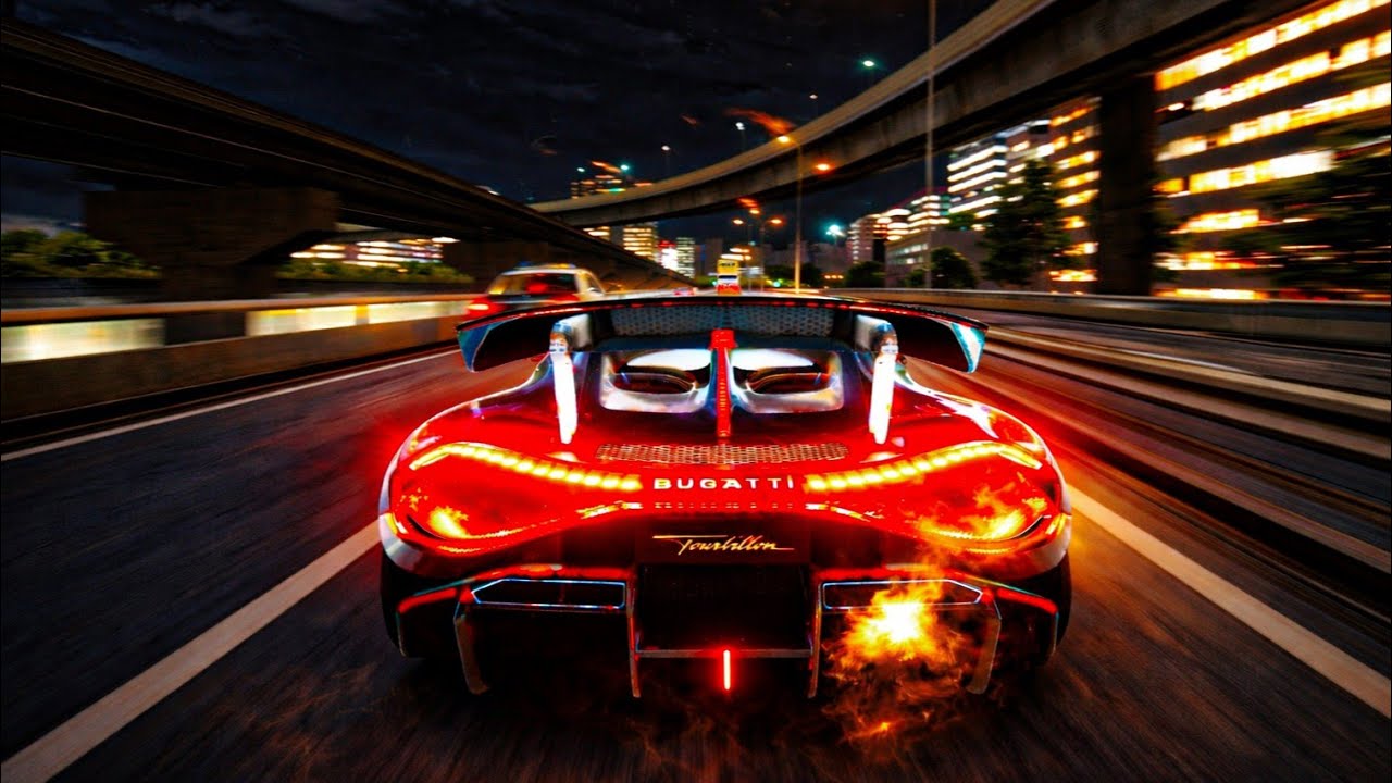 Bugatti Tourbillon (POV) V16 NIGHT DRIVE | Pure Engine Sound | Assetto Corsa