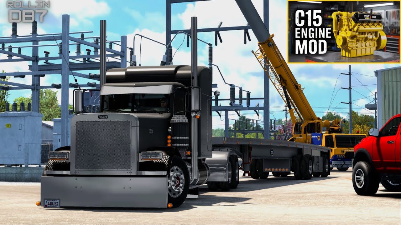 🔥 Best Engine Sounds in ATS? Test Drive Inside! | 4K | American Truck Simulator | Realistic Driving