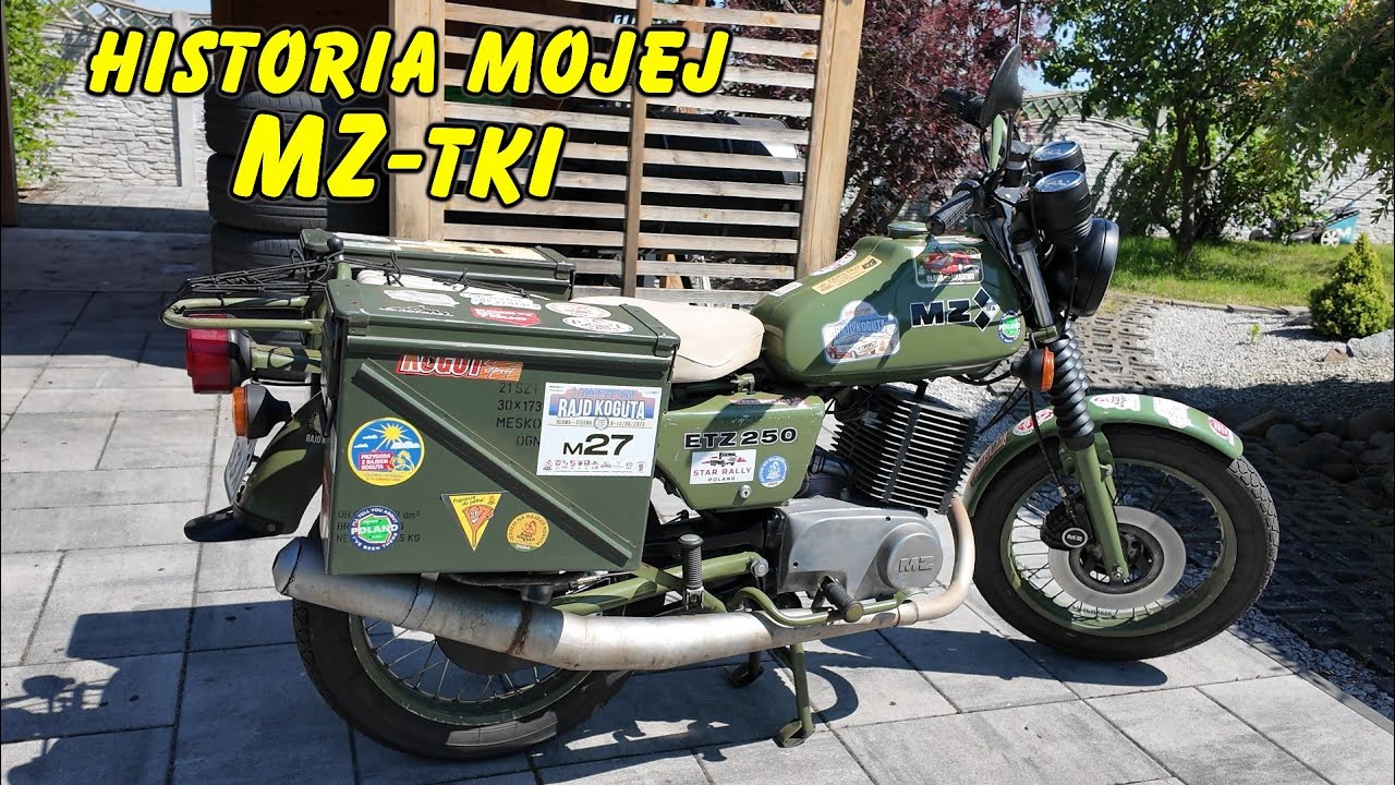MZ ETZ 250 wersja NVA pieszczotliwie nazywana 