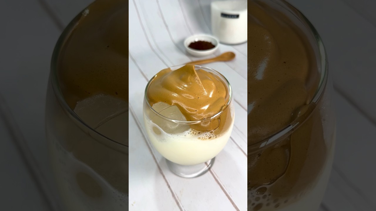 El caf&eacute; fr&iacute;o mas rico del mundo ☕️😍 #receta #cafe #postre #recetasfaciles
