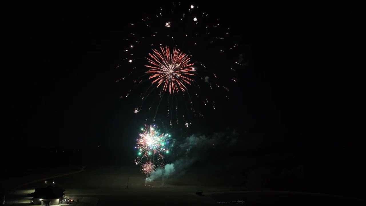 First Professional Firework Show - NYE 2025