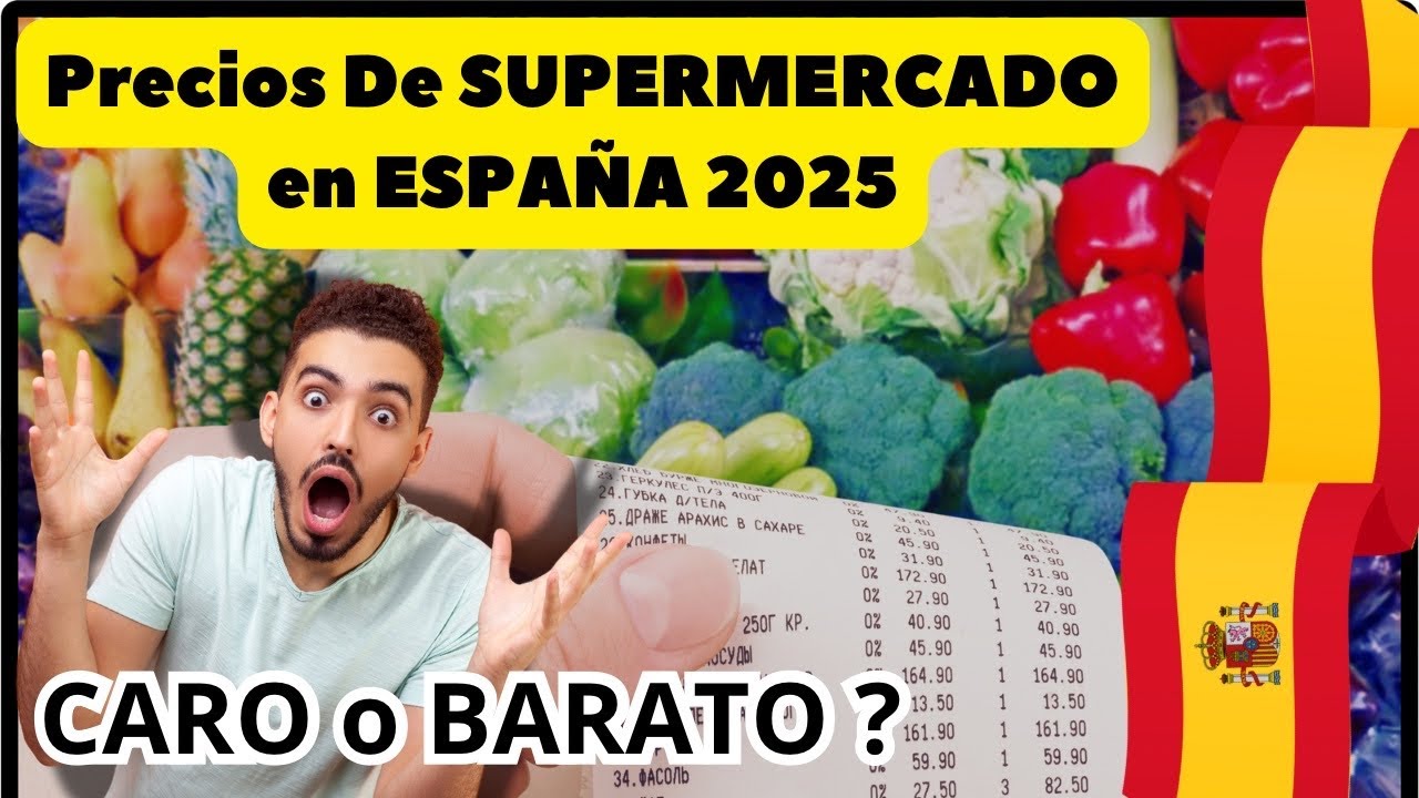 Cuánto CUESTA Hacer MERCADO en ESPAÑA 2025: COMPRA SEMANAL #viralvideo #latinosenespaña #mercadona