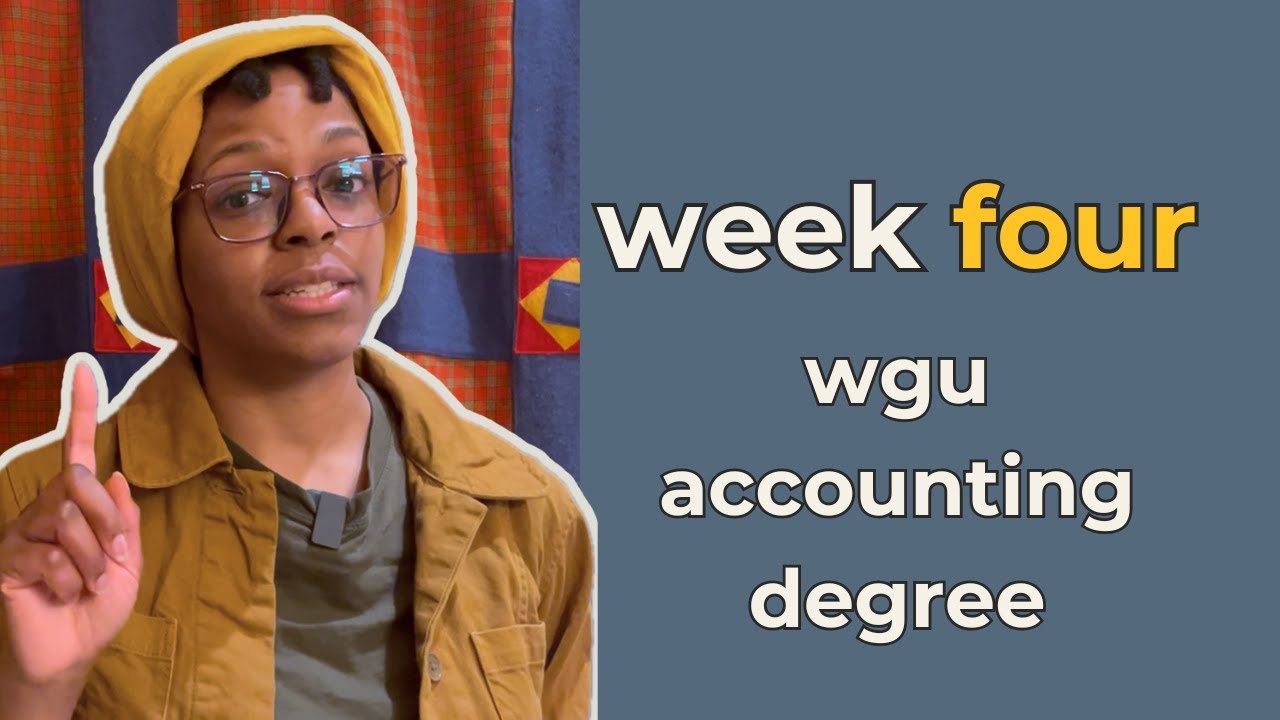 WGU Week 4 - Completed 3 courses, D082, C717, D102 and tips on the PAs | Accounting Degree Journey