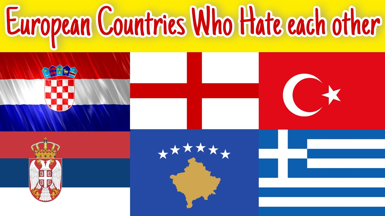 Top 10 European Countries Who Hate each other | TOP10 ForYou