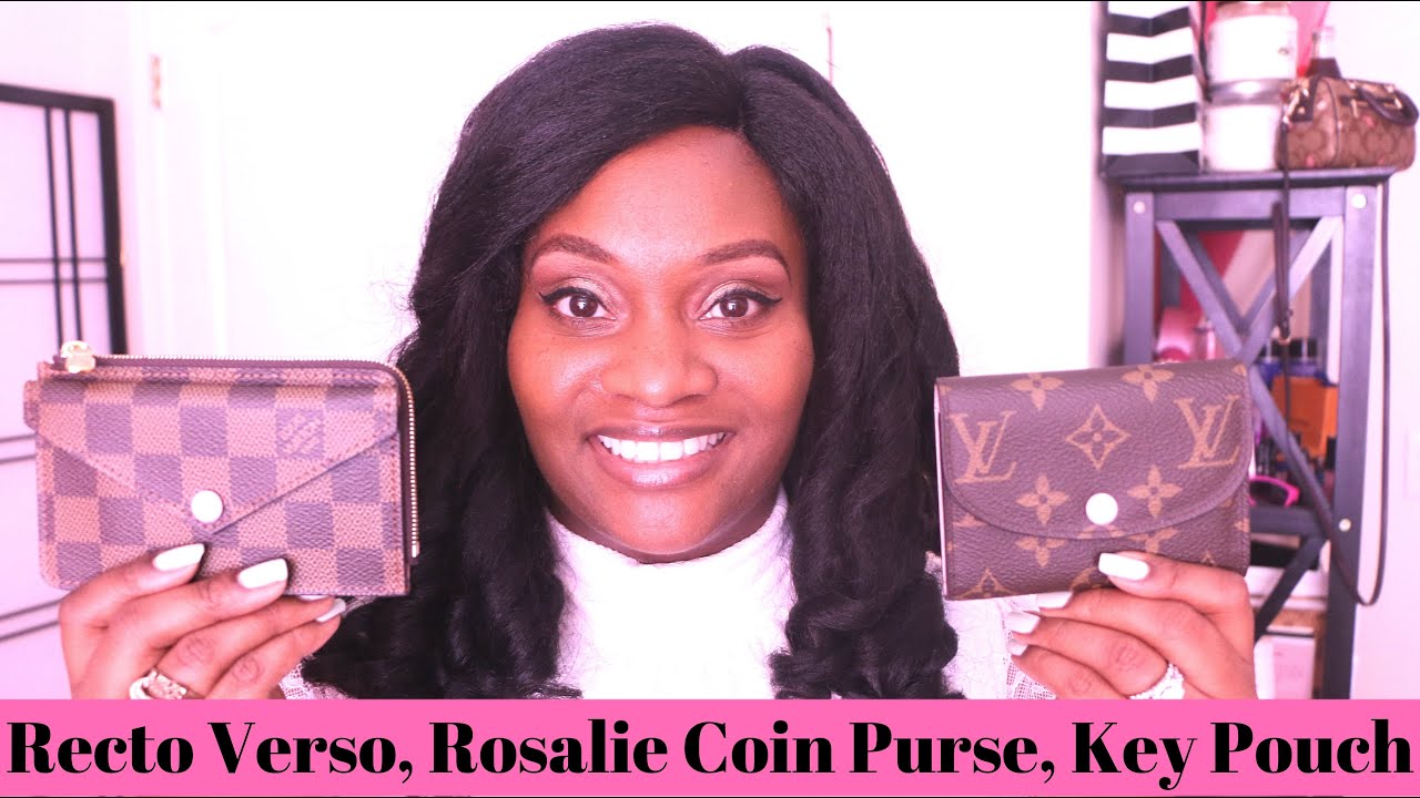 Which is Better? Louis Vuitton Recto Verso vs Rosalie Coin Purse | Review & More