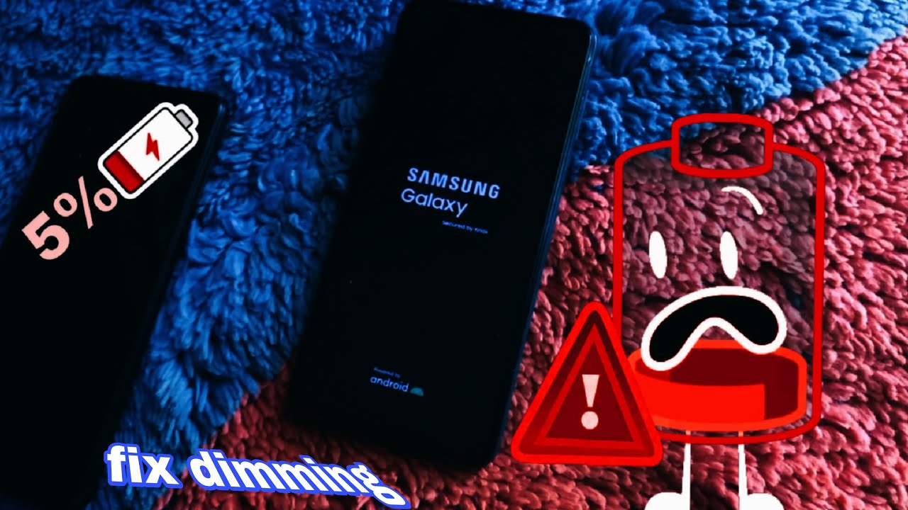 How to Stop Samsung Screen Dimming at 5% Battery 🔋